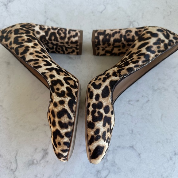 Sam Edelman Block Heel, Round Toe Pumps, 6M - Picture 3 of 5